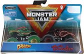 Monster Jam truck schaal 1:64 - 2-pack Max-D maximum destruction & El Toro Loco monstertruck 9 cm