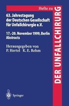 63. Jahrestagung Der Deutschen Gesellschaft Fa1/4r Unfallchirurgie