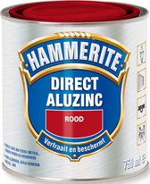 Hammerite Direct Over Aluzinc Metaallak - Rood - 750 ml