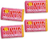Tony's Chocolonely Milk Caramel Biscuit Chocolate Bar - 4 x 180 grammes