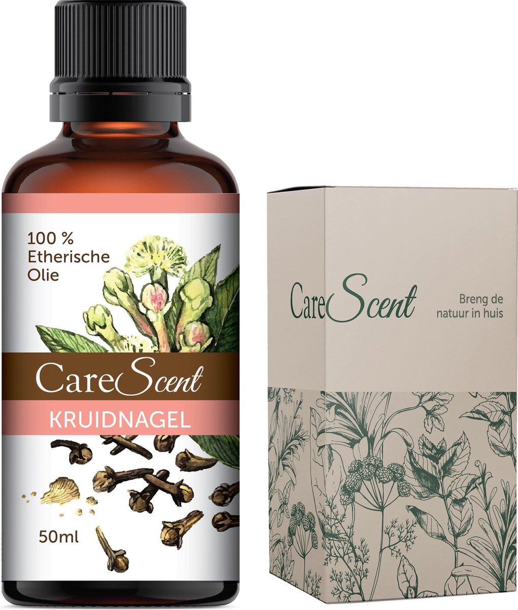 Goedkoopste CareScent Kruidnagel Olie - Etherisch - Aromatherapie - Essentiële Olie - Geur Aroma Diffuser - 50 ml