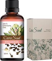 CareScent Kruidnagelolie | Etherische Olie | Essentiële Olie | Geur Olie | Aroma Olie | Aroma Diffuser Olie | Kruidnagel Olie - 50 ml