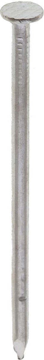 Draadnagel Platkop 3.5 x 80mm. lang. 20 stuks Spijkers. Blank-Staal. Ifix.