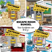 4x Escape room voor kinderen – 8 t/m 12 jaar – Compleet draaiboek – Print zelf uit!