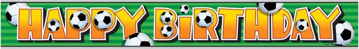 Voetbal Banner 3 65m