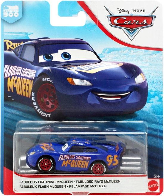 Medisch wangedrag bevind zich Uitstralen Disney Cars Auto Fabulous Lightning Mcqueen - voertuig 7 cm- Mattel |  bol.com
