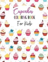 Cupcakes Coloring Book For Kids