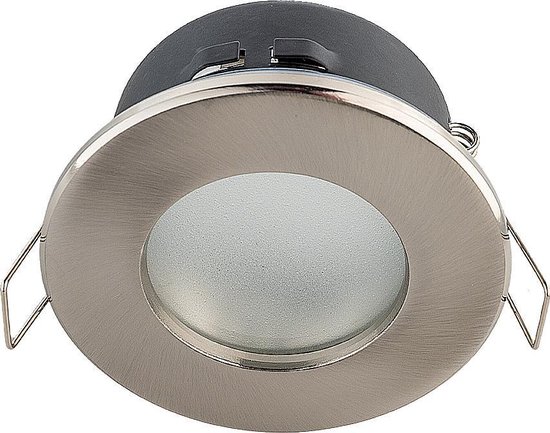 Groenovatie Inbouwspot - Rond - Waterdicht IP54 - MR16 Fitting - Ø 82mm - Satijn