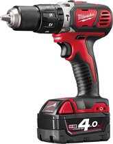 Milwaukee M18 BPD-421C 18V Li-Ion accu klopboor-/schroefmachine set (1x 4.0Ah & 1x 2.0Ah accu) in koffer