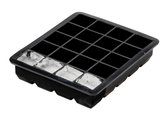 Sareva IJsblokjesvorm - 20 vierkante ijsblokjes - Siliconen - Easy Release - Herbruikbaar