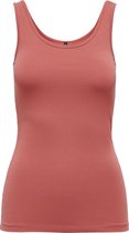 ONLY ONLLIVE LOVE LIFE S/L TANK TOP Dames Top - Maat S