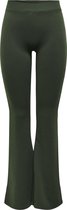 ONLY ONLFEVER STRETCH FLAIRED PANTS JRS Dames Broek - Maat XL x L32
