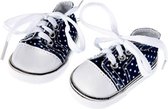 Dolldreams | Poppen schoenen - Blauwe gympies voor pop tot 43CM