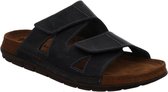 Rohde Pantoffels  Heren- Slipper - Grijs Nappa leer - Maat 43