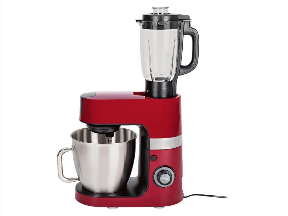 SILVERCREST® keukenmachine Rood met Turbo - Keukenmachine - 6,3 -... | bol.com