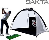 Dakta® Golfnet - Opbergtas inbegrepen - Golf chipping net - Golf accessoires - Slijtvast materiaal - 200x120x135 cm