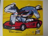 Herman Brood Zeefdruk - TESTA ROSSA