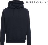 Pierre Calvini - Hoodie Heren Trui - Sweater Heren Met Capuchon - Navy - M