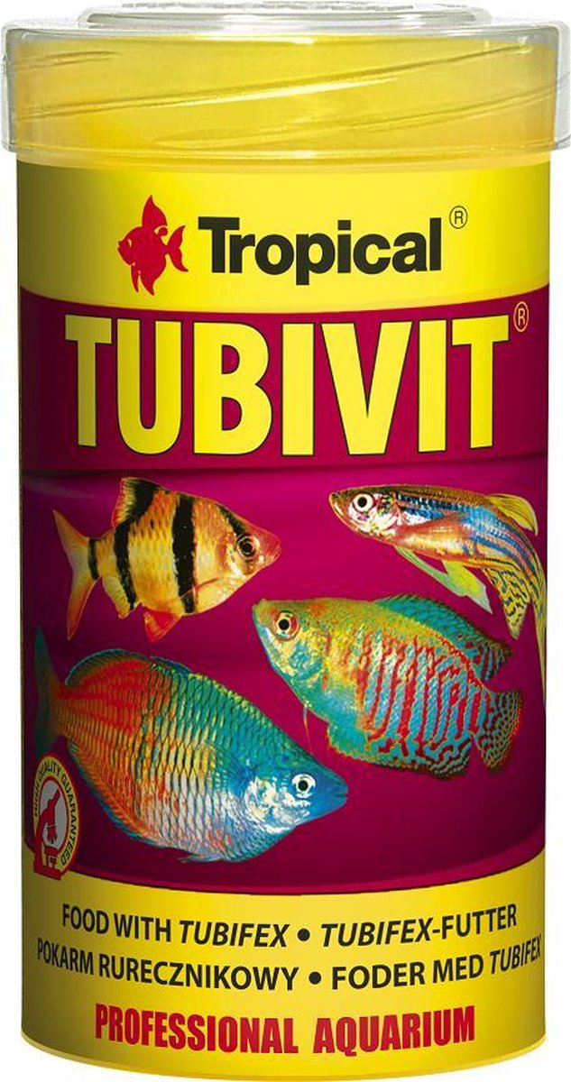 Tropical Tubivit | 100ml / 20gram | Aquarium Visvoer | Vlokvoer