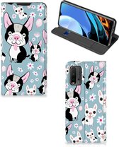 Telefoon Hoesje Cadeau voor Kleinzoon Xiaomi Poco M3 | Redmi 9T Flipcover Hondjes Telefoon Hoesje Cadeau voor Kleinzoon Xiaomi Poco M3 | Redmi 9T Flipcover Hondjes