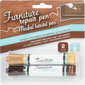 Meubel Reparatie Stift - Meubel Herstel Pen - Meubel Marker - 2 Stiften