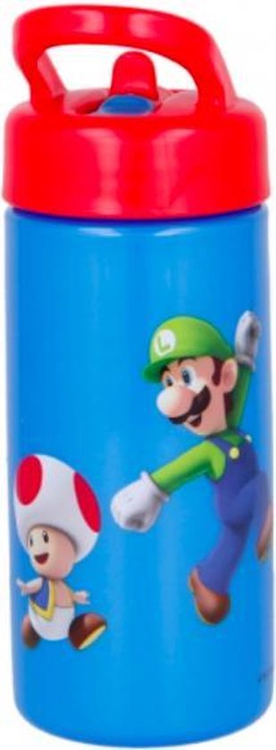 Gourde / gourde en tritan Super Mario 480 ml - 18 cm de haut