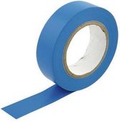 Elektro-Isolatieband PVC 15mmx10mtr - blauw - 10 Stuk(s)