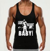Tank top – fitness – heren – ronnie coleman  – xl - bodybuilding – powerlifting