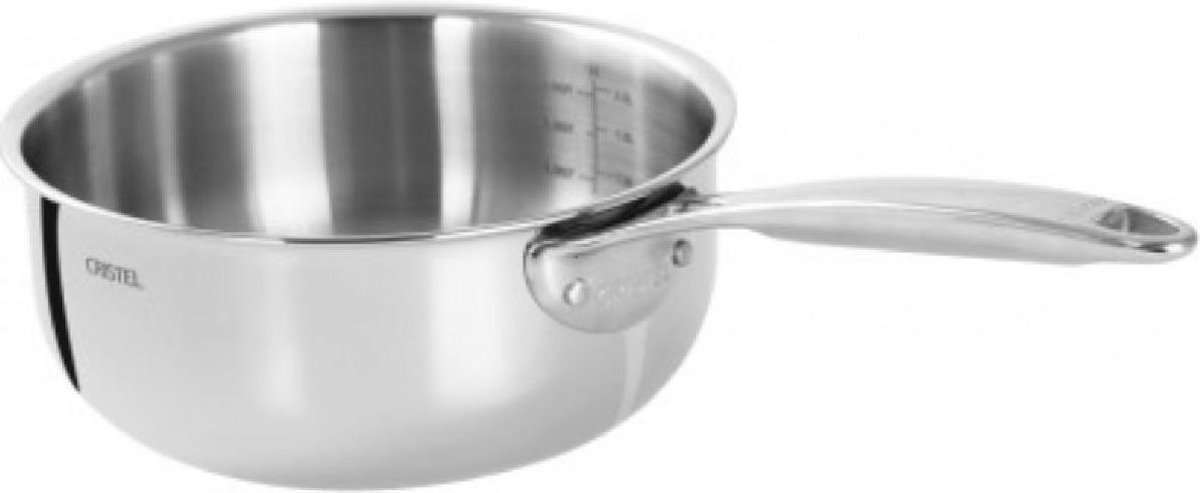Cristel Castel’Pro steel pan 24cm C24CPF