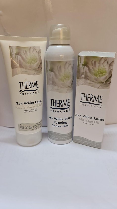 Woud broeden gemakkelijk Therme - Zen White Lotus - skincare - verwenpakket | bol.com