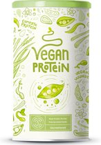 Vegan Protein Ongezoet & neutraal | ideaal voor bakken | Plantaardige proteinen van gekiemde rijst, erwten, lijnzaad, amaranth, zonnebloempitten, pompoenzaad | 600 g poeder met natuurlijke smaak