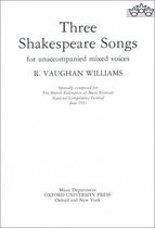 Three Shakespeare Songs