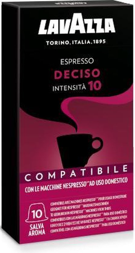 Lavazza Espresso Deciso Nespresso Compatible Cups