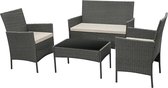 Tuinset | loungeset |tuinset 4-delig | Loungeset tuinmeubels | loungeset kussens| loungeset tuin | loungeset balkon | loungeset 4 persoons | Tuinset 4 persoons | tuinstoel | tuintafel | tuins