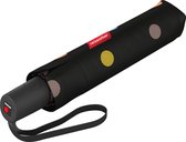 Reisenthel Umbrella Pocket Duomatic Opvouwbare Paraplu - ø 97 cm - Dots Zwart