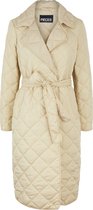 PIECES PCFRANCISKA QUILTED COAT Dames Jas - Maat XL