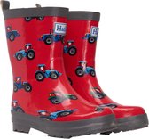 Hatley Jongens Regenlaarzen Farm Tractors Chex Red