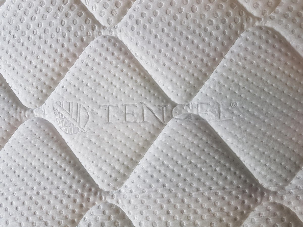 Topdekmatras - Topper 90x210 - 12 cm dik - Tencel hoes - HR55 Koudschuim