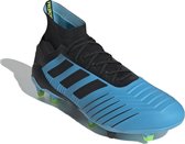 adidas Performance Predator 19.1 Fg Heren De schoenen van de voetbal blauw 39 1/3