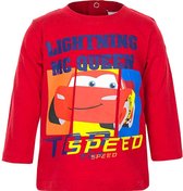 Disney Cars | T-shirt | Baby | Rood | 18 maanden | 81 cm | 100% Katoen