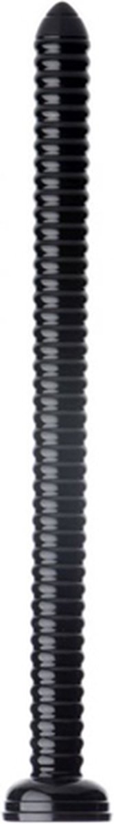 Hosed Ribbed Anal Snake Anaaldildo - 48 cm