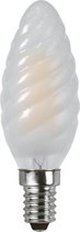 LED filament kaarslamp E14 1.8W 2700K Mat Niet dimbaar