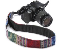 Camera riem - Vintage Camera Strap/Riem/Schouderband - Voor DSLR | Nikon | Canon | Instax | Sony - Camera riem - Rainbow Camera riem - Vintage Camera Strap/Riem/Schouderband - Voor DSLR | Nikon | Canon | Instax | Sony - Camera riem - Rainbow