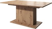 Eetkamertafel San Fransisco - Eiken - 160 cm - Uitschuifbaar