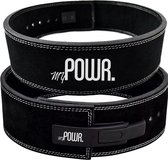 MYPOWR. Gewichthefriem - Halterriemen - Lifting Belt - 13mm - Clipsluiting - Powerlift Riem - Fitness Riem