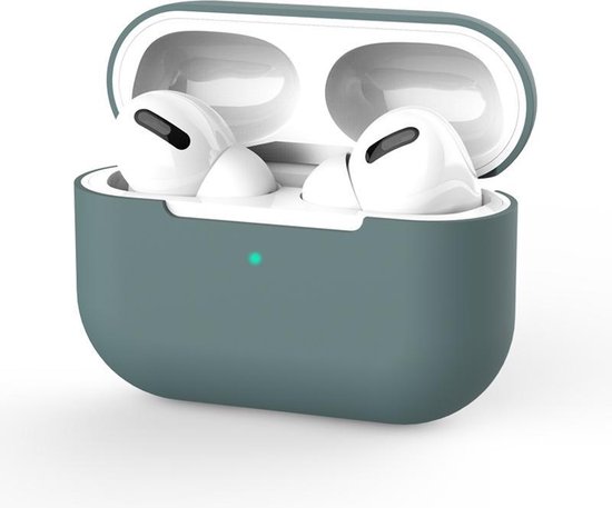 omringen systematisch klink Apple AirPods Pro Hoesje in het Petrol Groen | bol.com