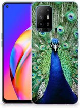Siliconen Back Cover OPPO A94 5G | Reno5 Z GSM Hoesje Pauw