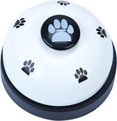 Honden bel - Intelligentie - Leren - Spelen - Trainen - Speelgoed -  Belonen - Bel - Kat - Poes - Zwart wit