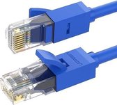 Ugreen Ethernet patchkabel RJ45 Cat 6 UTP 1000Mbps 5 m blauw (NW102 11204)