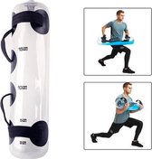 Wow Peach AquaFit 25KG | aquabag | Transparant  |Verstelbaar in gewicht | Fitnessbag voor balans | Strengthbag voor oefeningen |Powerbag inclusief pomp|Sporten |Fintess equipment |
